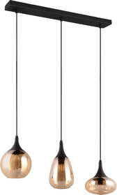 Závěsné svítidlo TRIO LUMINA, 3x E14 černé/sklo

 obrázek produktu 4 z 7