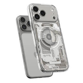Kryt na mobil Spigen Ultra Hybrid MagSafe Zero One na Apple iPhone 17 Pro šedý/průhledný

 obrázek produktu 3 z 6