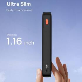 Powerbanka Baseus Airpow 20000mAh, 20W černá

 obrázek produktu 3 z 4