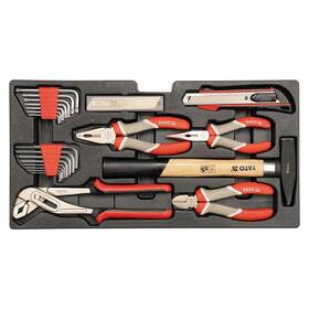 Sada nářadí YATO 1/2", 1/4"  (80 ks) 

 obrázek produktu 2 z 4