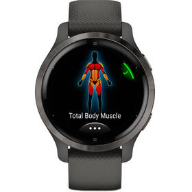 Chytré hodinky Garmin Venu 2S - Slate/Black Band 

 obrázek produktu 1 z 6
