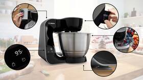 Kuchyňský robot Bosch MUM5XC4E černá barva
