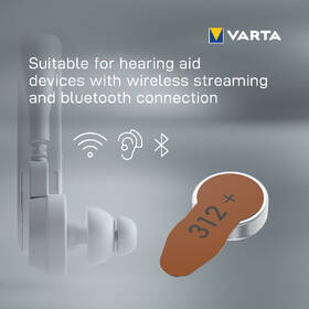 Baterie do naslouchadel Varta Hearing Aid Battery 312, blistr 6ks 

 obrázek produktu 3 z 5