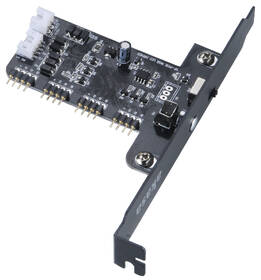 Ovládací panel AKASA Vegas control card RGB 
