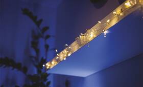 Vánoční osvětlení EMOS girlanda – kamínky, 1,2 m, 40LED, vnitřní, teplá bílá, časovač 

 obrázek produktu 6 z 7
