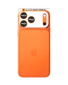 Ochranné sklo čočky fotoaparátu Spigen tR EZ Fit Optik Pro XL na Apple iPhone 17 Pro oranžové

 obrázek produktu 2 z 15
