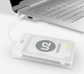 Box na HDD Axagon USB 2.0 SLIMport adaptér pro 2.5" HDD šedý/bílý

 obrázek produktu 9 z 10
