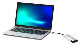Dokovací stanice PORT CONNECT 9v1 USB-C, 1x 4K, 85W PD stříbrná

 obrázek produktu 7 z 8