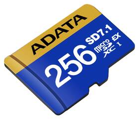 Paměťová karta ADATA Premier Extreme MicroSDXC 256GB  SD7.1, U3 (800R/700W) modrá

 obrázek produktu 2 z 3