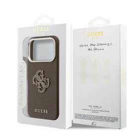 Kryt na mobil Guess PU Resin Logo na Apple iPhone 17 Pro hnědý

 obrázek produktu 6 z 6
