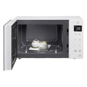 Mikrovlnná trouba LG MS23NECBW bílá barva

