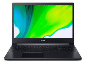 Notebook Acer Aspire 7 (A715-75G-53Q0) - ZÁNOVNÍ - 12 měsíců záruka černá barva
