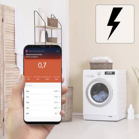 Chytrá zásuvka Hama SMART WiFi mini, měření spotřeby 

 obrázek produktu 11 z 14