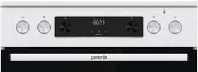 Sklokeramický sporák Gorenje GECS6C70WPA bílá barva
