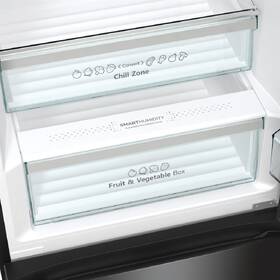 Chladnička s mrazničkou Hisense RM469N4AFD1 černá barva
