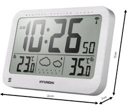 Meteorologická stanice Hyundai WS 2331 stříbrná

 obrázek produktu 1 z 7