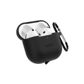 Pouzdro Epico Outdoor Cover s karabinou pro Apple AirPods 4 černé

 obrázek produktu 1 z 3