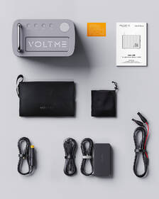 Nabíjecí stanice Voltme Hako 800W (616 Wh) šedá barva
