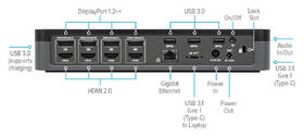 Dokovací stanice Targus Universal DisplayLink USB-C Quad 4K, 100W Power Delivery černá

 obrázek produktu 4 z 11