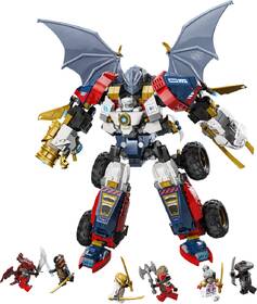 Stavebnice LEGO® NINJAGO® 71834 Zaneův ultrakombo robot 

 obrázek produktu 1 z 8