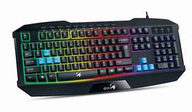 Klávesnice Genius Scorpion K215, CZ/SK černá/modrá

 obrázek produktu 2 z 4