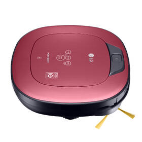 Robotický vysavač LG VR86010RR Dual Eye 2.0™, Daily Carpet Care+ červená barva
