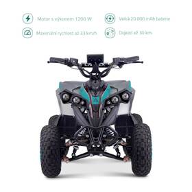 Čtyřkolka LAMAX eFalcon ATV50M tyrkysová

 obrázek produktu 2 z 5