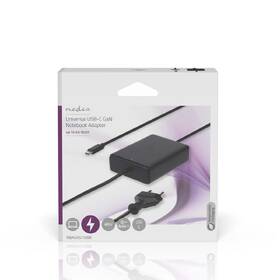 Napájecí adaptér Nedis GaN 45 W, univerzální, USB-C černý

 obrázek produktu 4 z 4