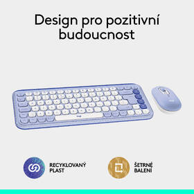 Klávesnice s myší Logitech POP ICON, US layout fialová

 obrázek produktu 9 z 10
