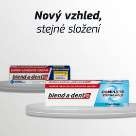 Fixační krém Blend-a-dent COMPLETE FRESH 2× 47 g 

 obrázek produktu 5 z 7