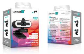 Webkamera Connect IT WebYouSee Pro Full HD černá

 obrázek produktu 8 z 8