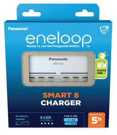 Nabíječka Panasonic Eneloop Smart-Charger pro AA x 1-8 Baterii/AAA x 1-8 Baterii 

 obrázek produktu 2 z 3