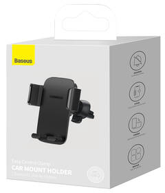 Držák na mobil Baseus Easy Control Pro Clamp, do ventilační mřížky černý

 obrázek produktu 9 z 9