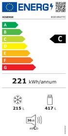 Americká lednice Hisense RS818N4TFC černá

 obrázek produktu 1 z 4