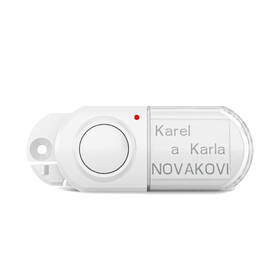 Zvonek bezdrátový Elektrobock s LED indikací + tlačítko bílý

 obrázek produktu 5 z 7
