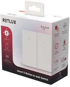 Vypínač RETLUX RSH 302 Smart dvojnásobný bílý

 obrázek produktu 7 z 7