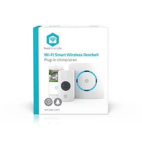 Zvonek bezdrátový Nedis SmartLife, Wi-Fi bílý

 obrázek produktu 11 z 13