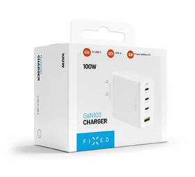 Nabíječka do sítě FIXED GaN 1x USB, 3x USB-C PD, 100W bílá

 obrázek produktu 10 z 10
