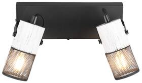 Bodové svítidlo TRIO Tosh 2x E14 černá barva
