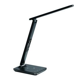 Stolní LED lampička IMMAX Kingfisher s bezdrátovým nabíjením Qi a USB, 8,5 W černá

 obrázek produktu 5 z 8