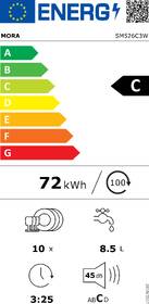 Myčka nádobí Mora SM 526C3 W bílá

 obrázek produktu 1 z 4