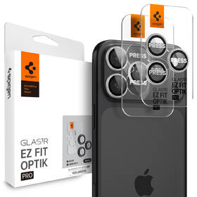 Ochranné sklo čočky fotoaparátu Spigen tR EZ Fit Optik Pro na Apple iPhone 17/16/15/14 Pro / 17/16/15/14 Pro Max stříbrné

 obrázek produktu 11 z 11
