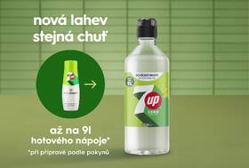 Příchuť pro perlivou vodu SodaStream DC 7UP ZERO 440 ml 

 obrázek produktu 1 z 2