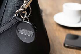 Klíčenka FIXED Sense, Duo Pack červená barva
