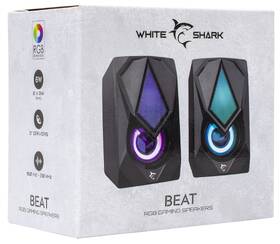 Reproduktory White Shark BEAT 2.0 RGB černé

 obrázek produktu 6 z 6