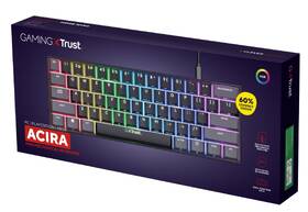 Klávesnice Trust GXT 867 Acira 60 Mini, US layout černá

 obrázek produktu 13 z 13