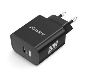 Nabíječka do sítě Aligator Power Delivery 20W, USB-C + USB-C kabel černá

 obrázek produktu 1 z 6