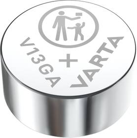 Baterie alkalická Varta V13GA/LR44, 2ks 

 obrázek produktu 2 z 2