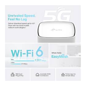 Router TP-Link Archer NX210 5G AX1800 bílý

 obrázek produktu 3 z 7