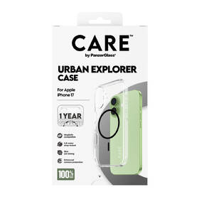 Kryt na mobil PanzerGlass CARE Urban MagSafe na Apple iPhone 17 černý/průhledný

 obrázek produktu 4 z 5
